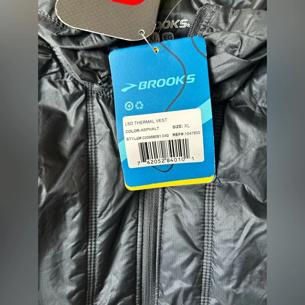 NEW Brooks Asphalt Thermal Vest SZ XL - Picture 2 of 2